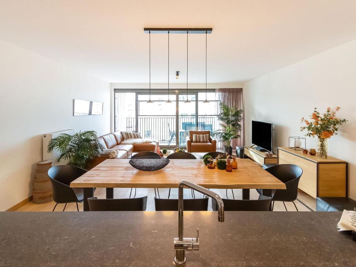 Luxurious Crystal Sea View Apartment With 2 Terraces ออสเทนด์ ภายนอก รูปภาพ